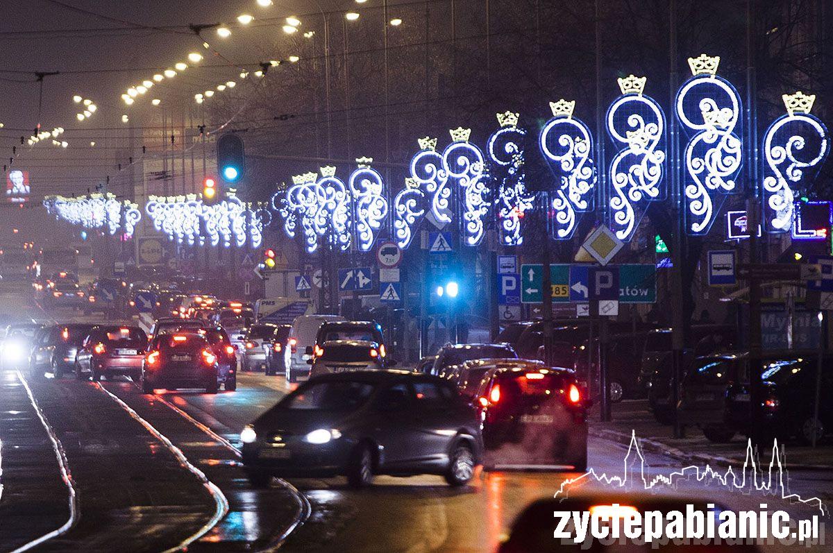 Świąteczna dekoracja na ul. Zamkowej
