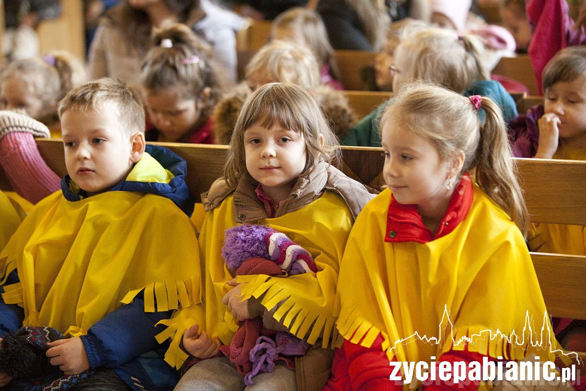 Przedszkolaki śpiewały kolędy