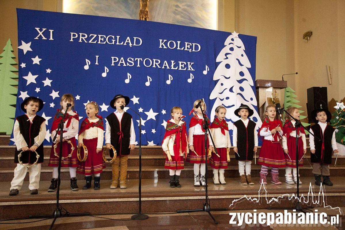 Przedszkolaki śpiewały kolędy