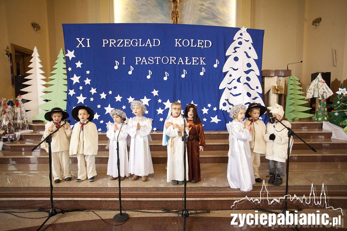 Przedszkolaki śpiewały kolędy