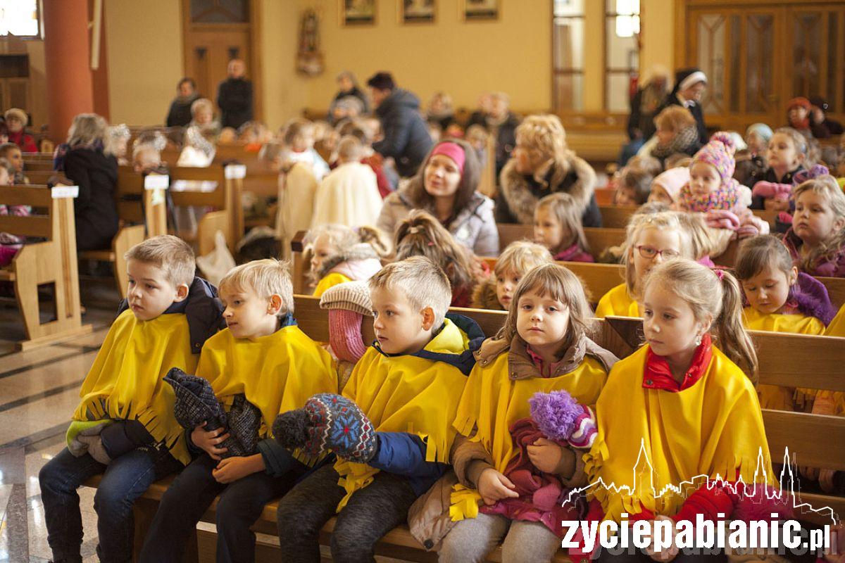 Przedszkolaki śpiewały kolędy