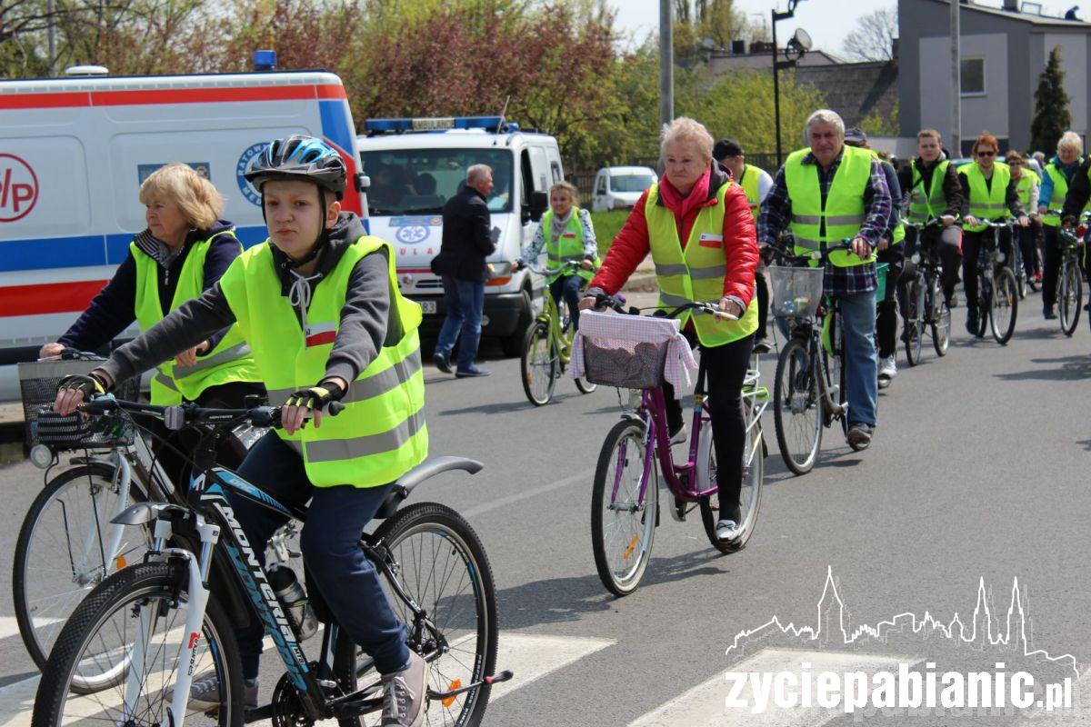 Przez miasto przejechało 107 rowerzystów
