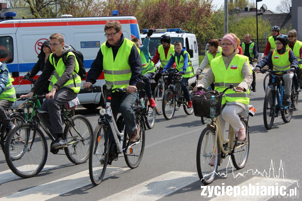 Przez miasto przejechało 107 rowerzystów