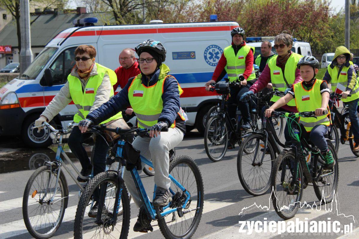 Przez miasto przejechało 107 rowerzystów