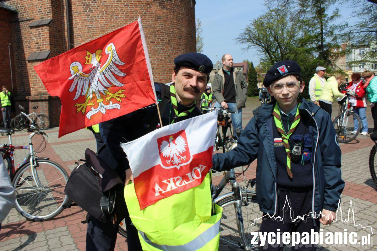 Przez miasto przejechało 107 rowerzystów