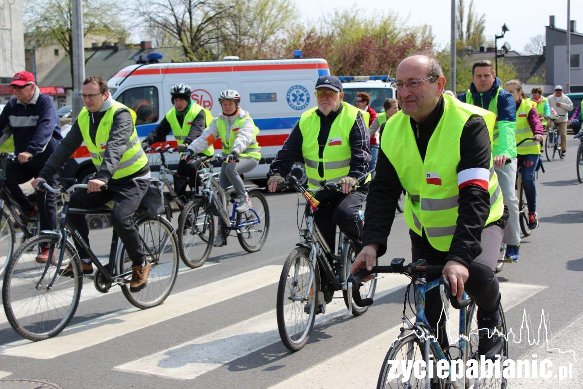 Przez miasto przejechało 107 rowerzystów
