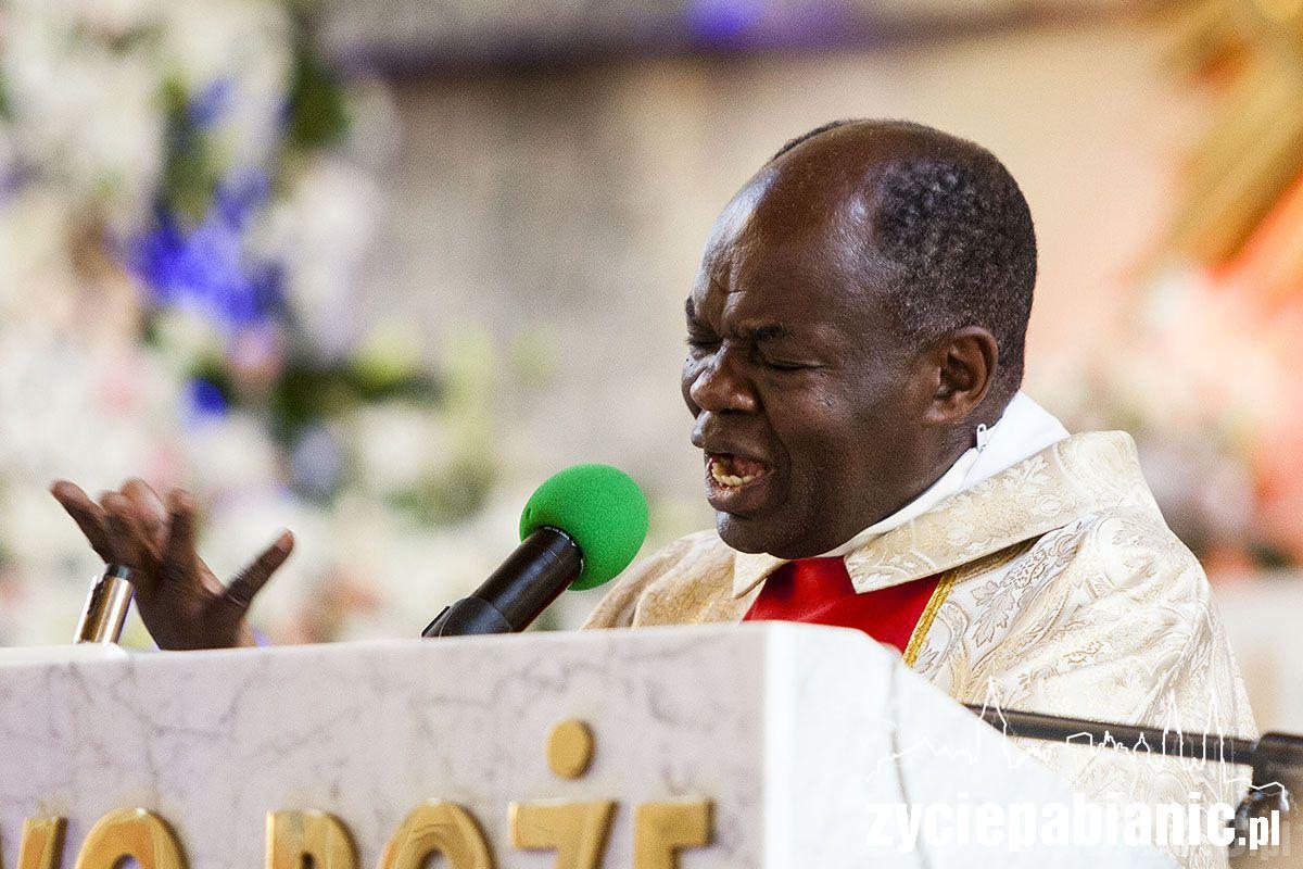 Ojciec Bashobora w Pabianicach