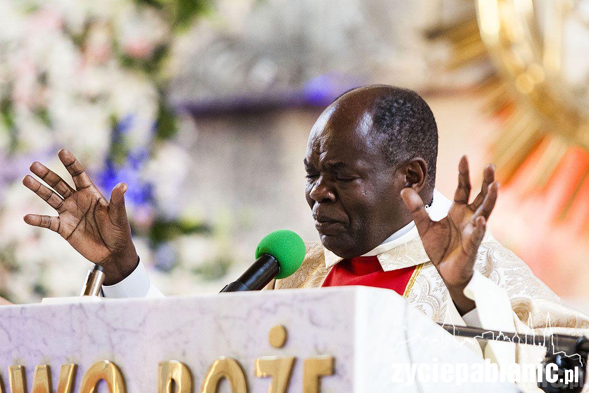 Ojciec Bashobora w Pabianicach