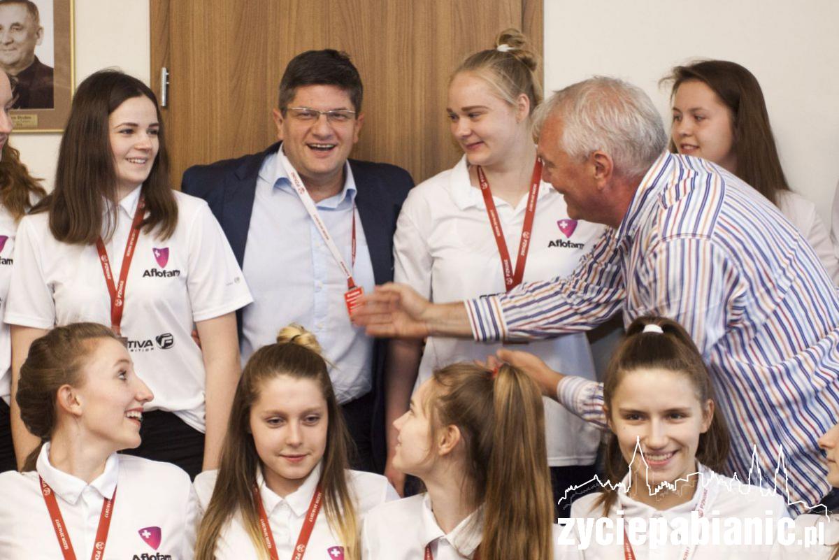 Koszykarki u prezydenta