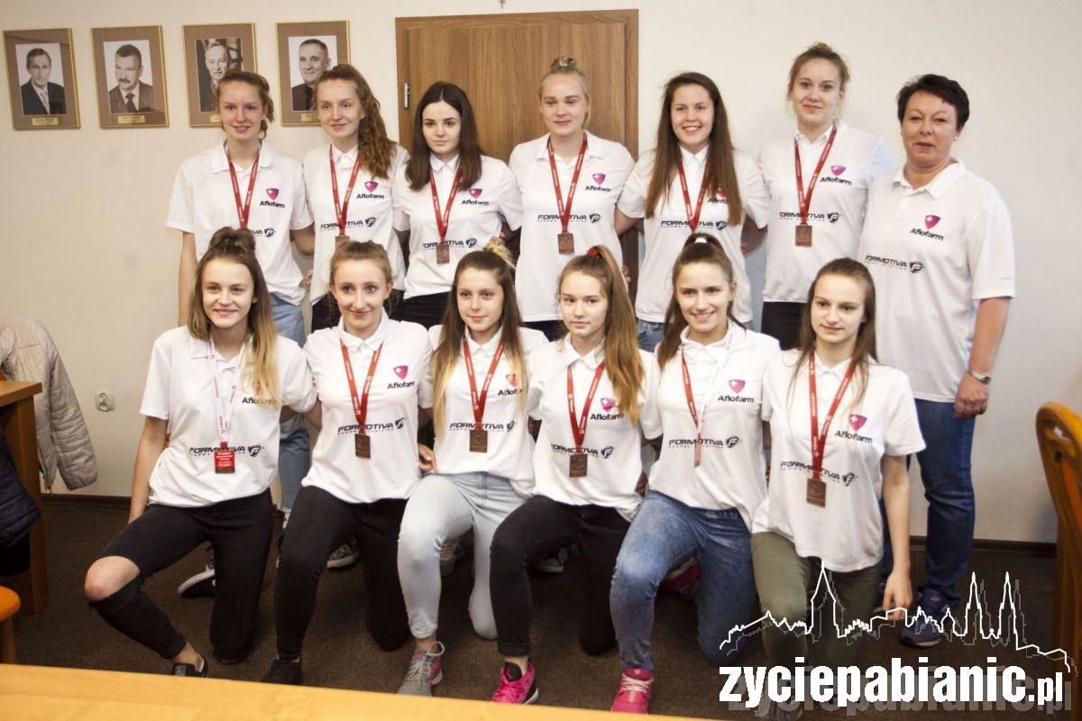 Koszykarki u prezydenta