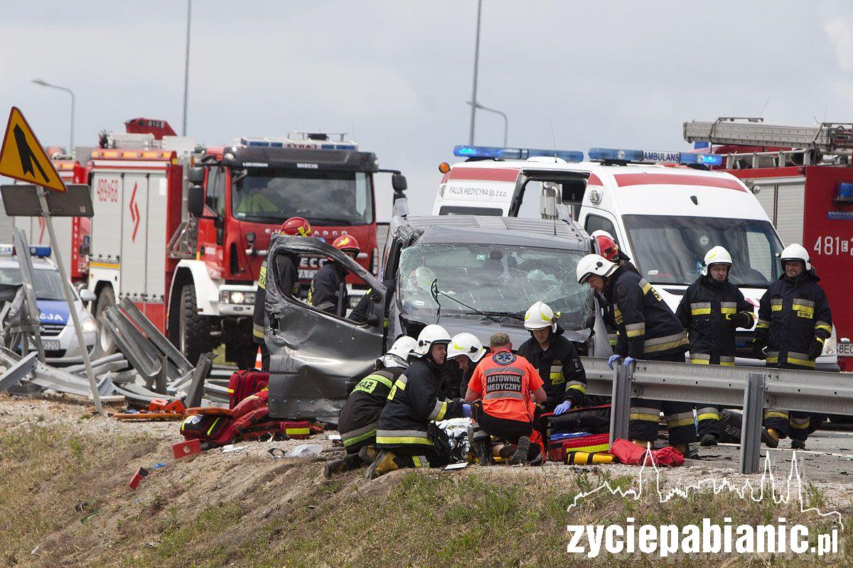 Wypadek na S8