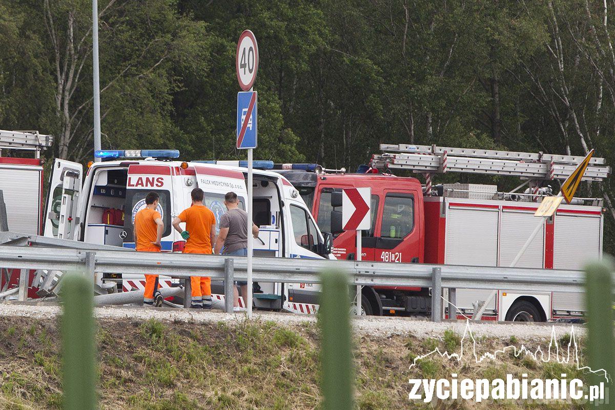 Wypadek na S8