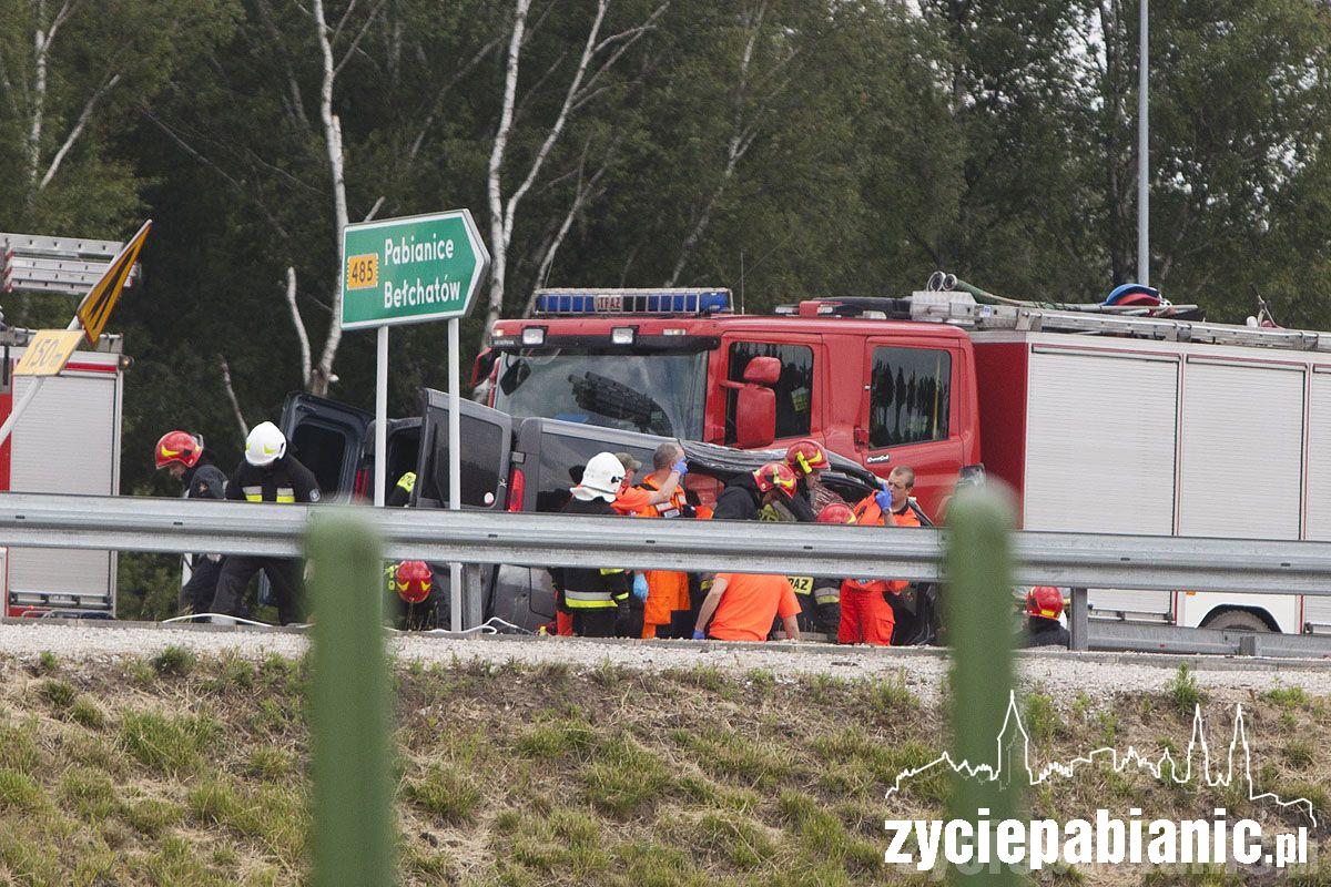 Wypadek na S8