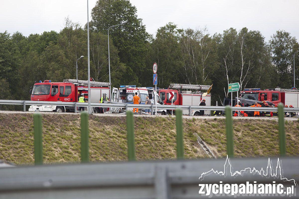 Wypadek na S8
