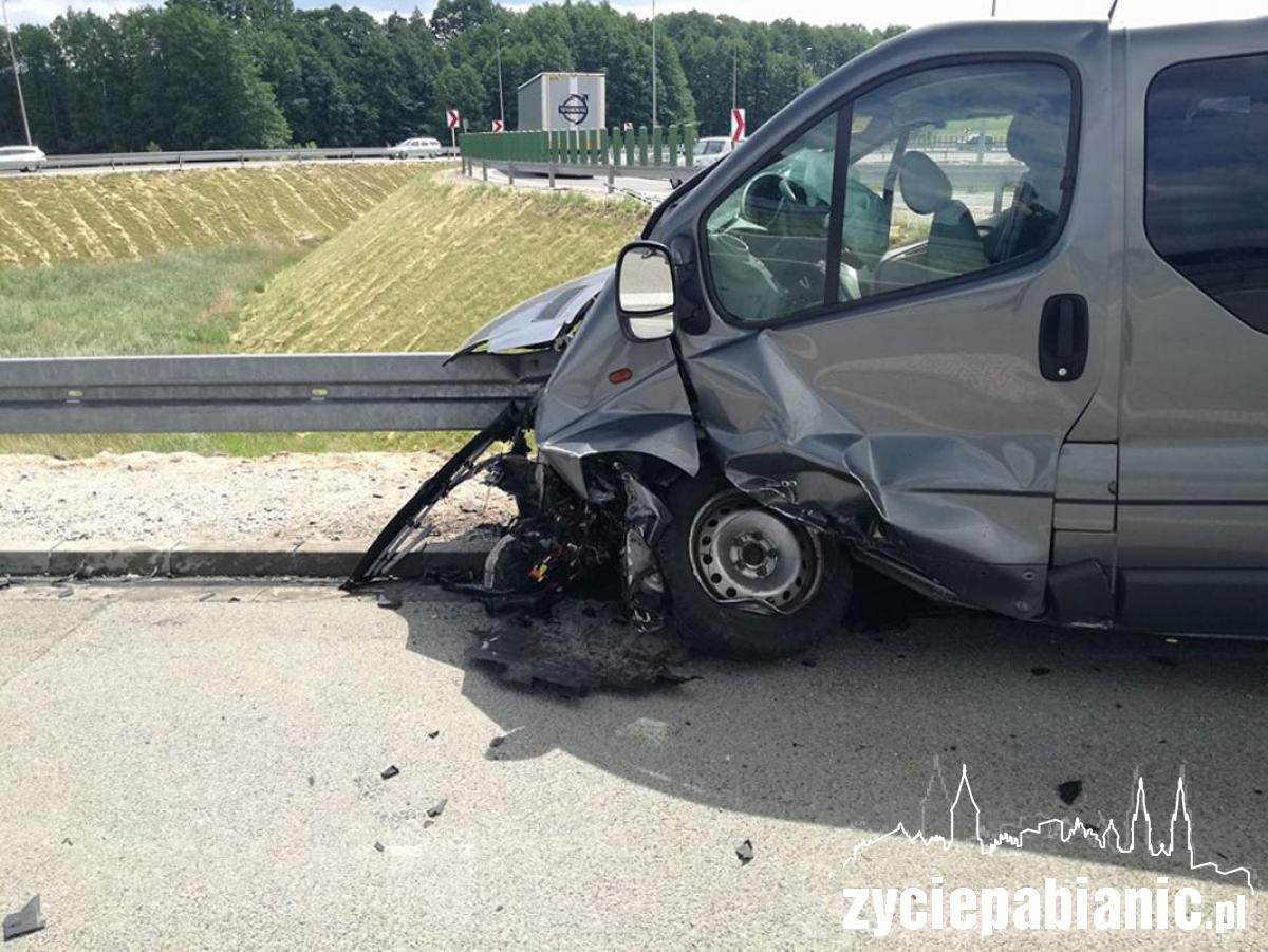 Wypadek na S8
