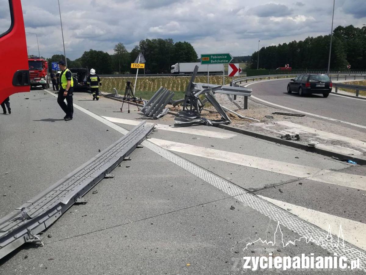 Wypadek na S8
