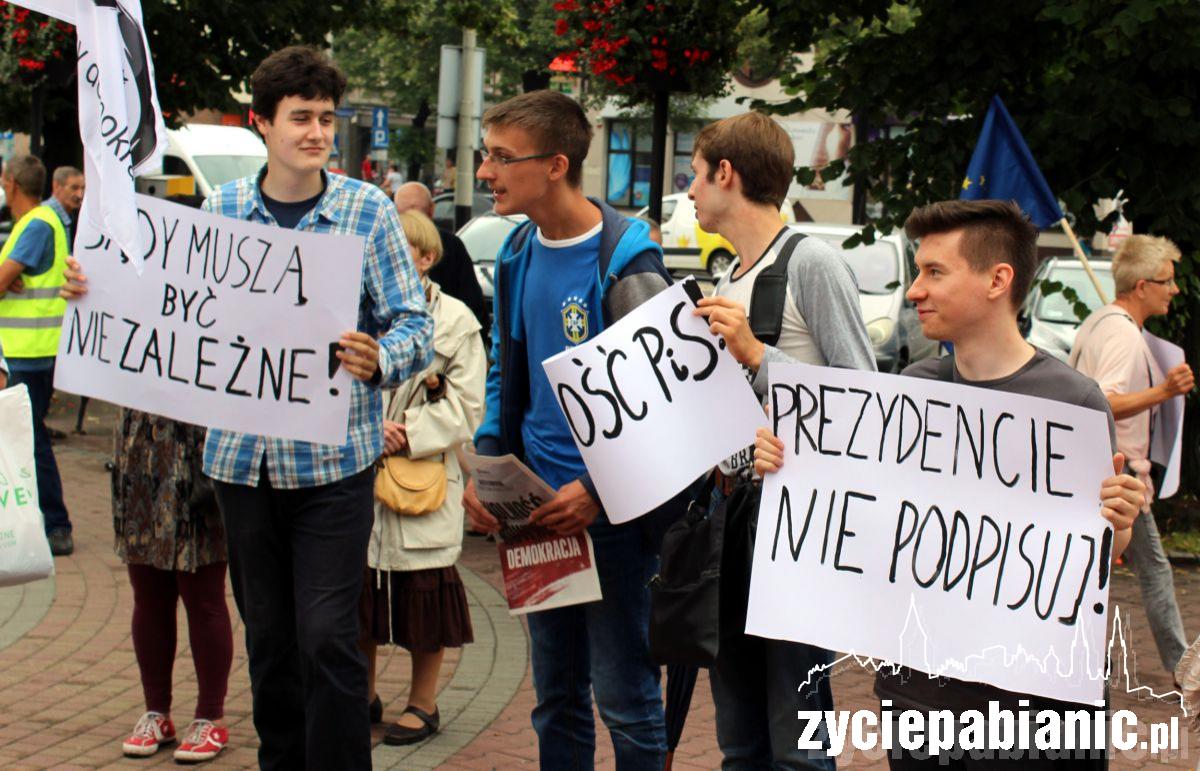 Pabianiczanie protestują!