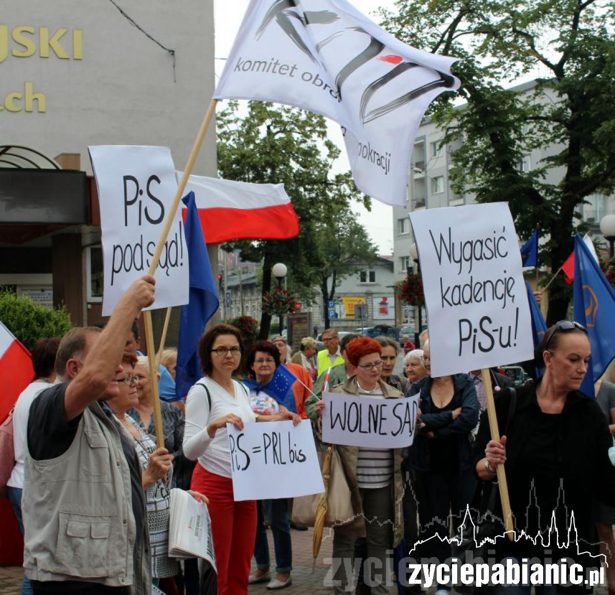 Pabianiczanie protestują!