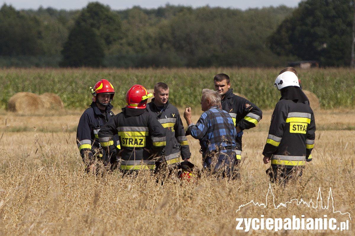 Wypadek na polu: rolnik stracił rękę