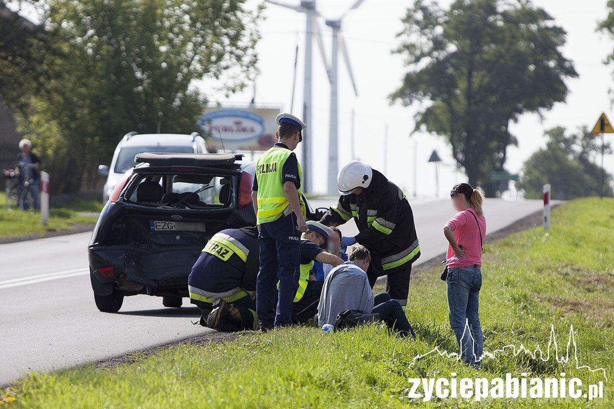 Wypadek w Budach Dłutowskich