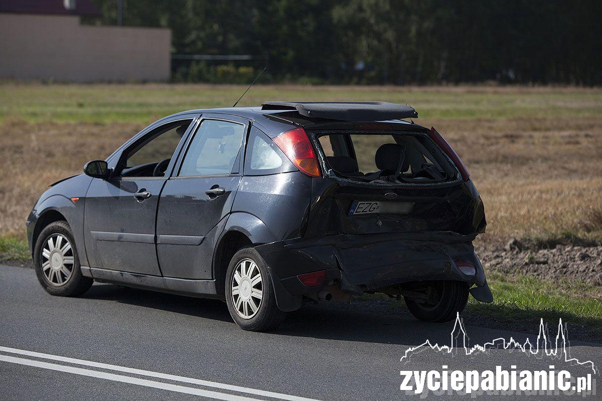 Wypadek w Budach Dłutowskich