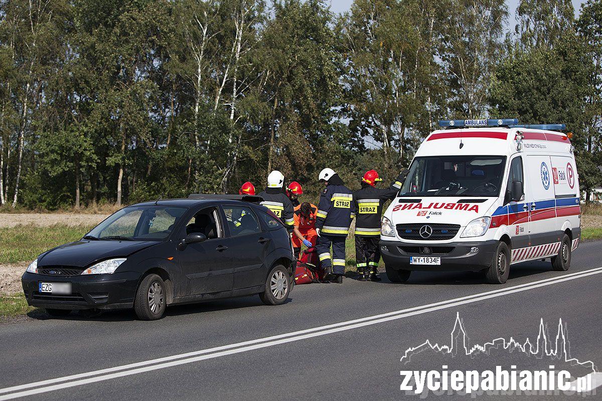 Wypadek w Budach Dłutowskich