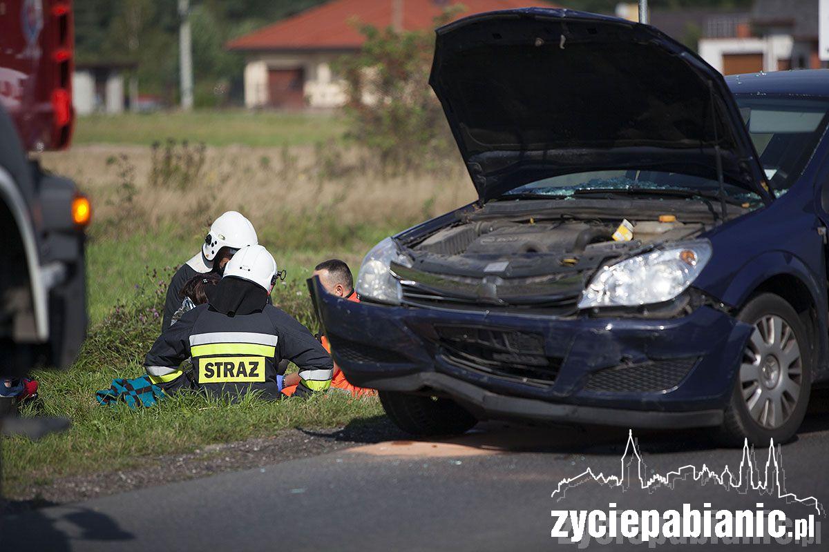 Wypadek w Budach Dłutowskich