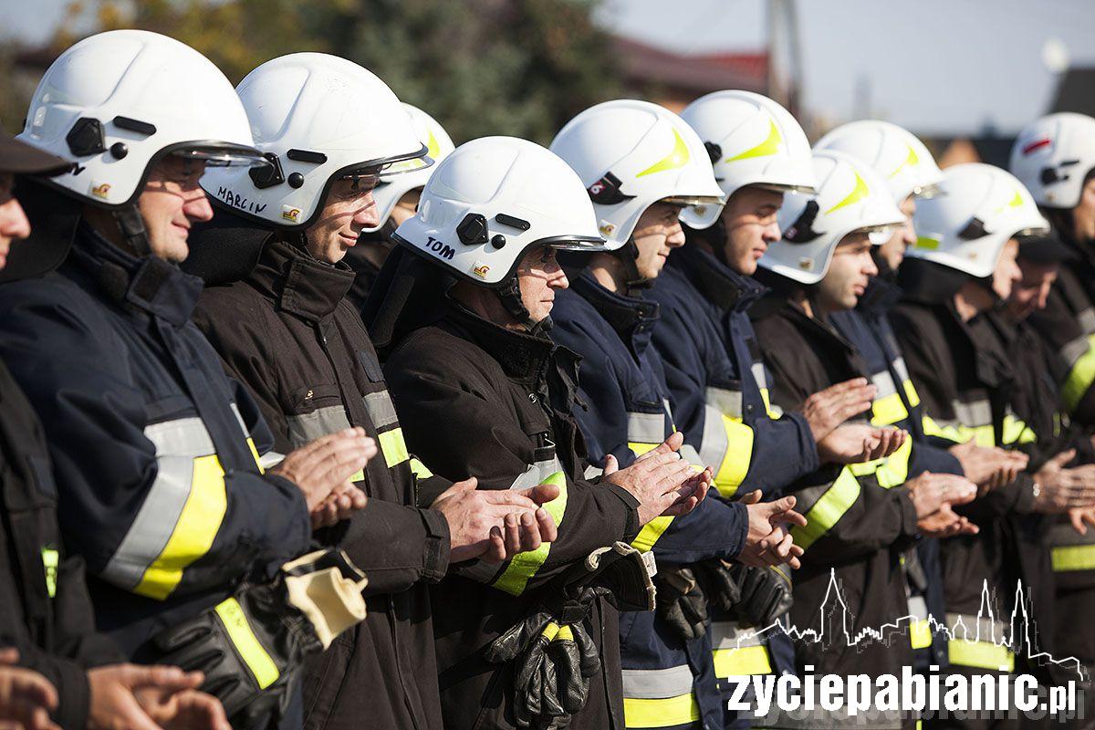Manewry OSP w Róży i wręczenie podziękowań