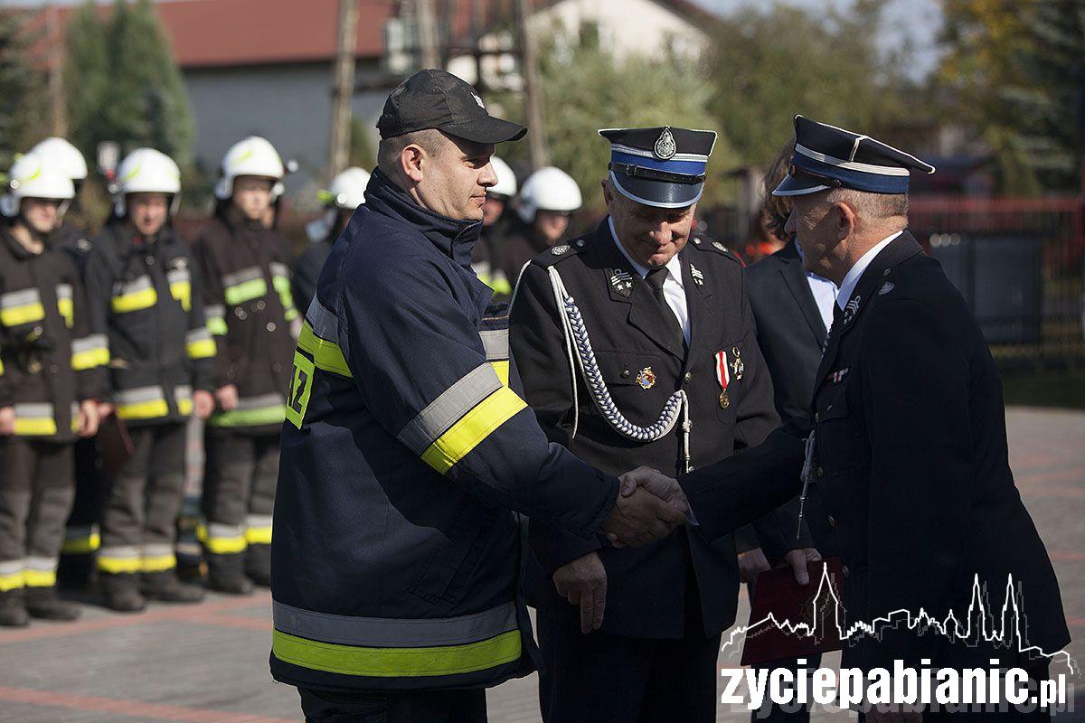 Manewry OSP w Róży i wręczenie podziękowań