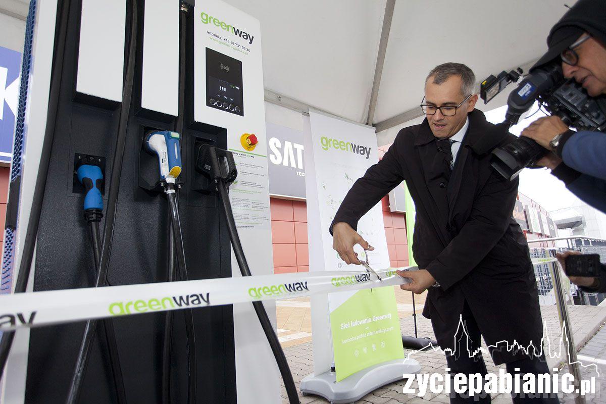 Stacja szybkiego ładowania Greenway w Porcie Łódź