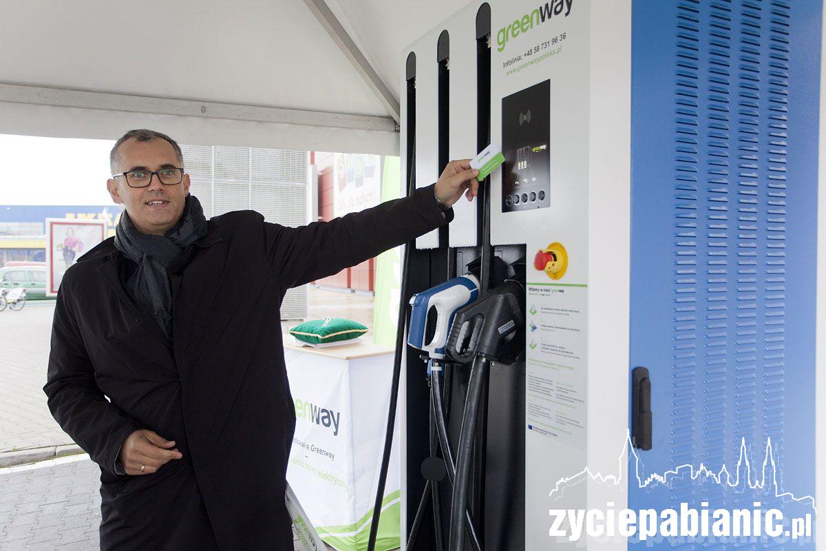 Stacja szybkiego ładowania Greenway w Porcie Łódź