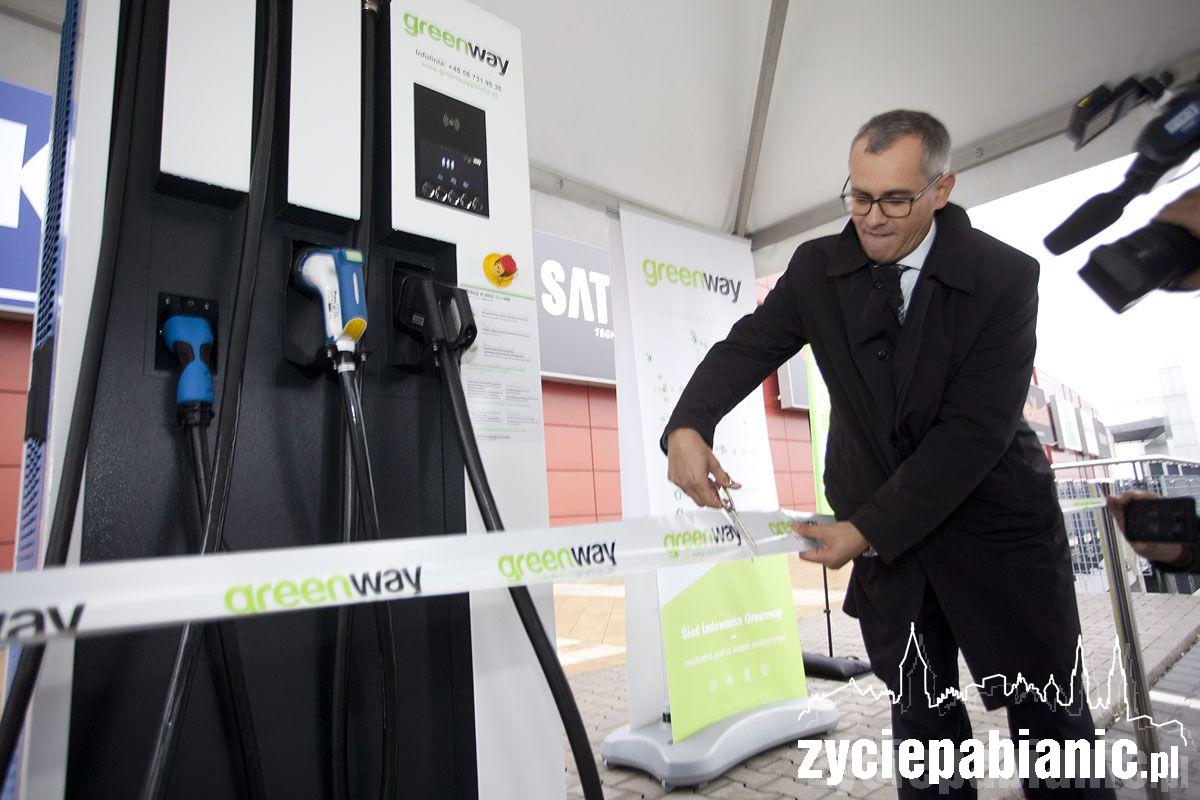 Stacja szybkiego ładowania Greenway w Porcie Łódź