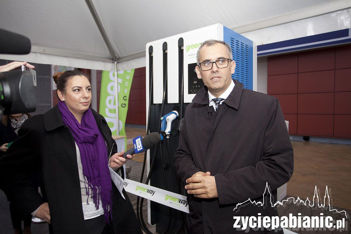 Stacja szybkiego ładowania Greenway w Porcie Łódź
