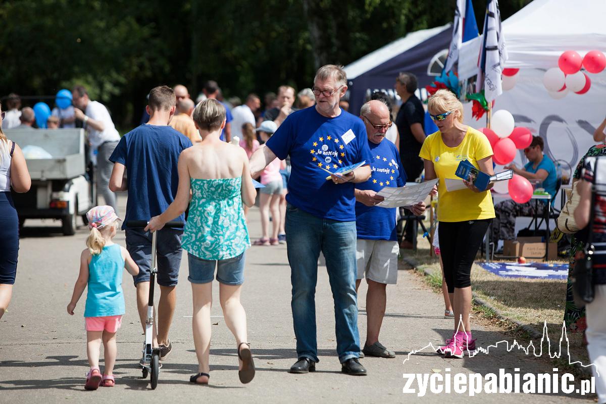 Piknik Europejski zorganizowany przez KOD