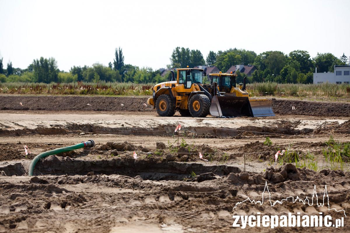 Wmurowanie kamienia węgielnego pod fabrykę Miele w Ksawerowie
