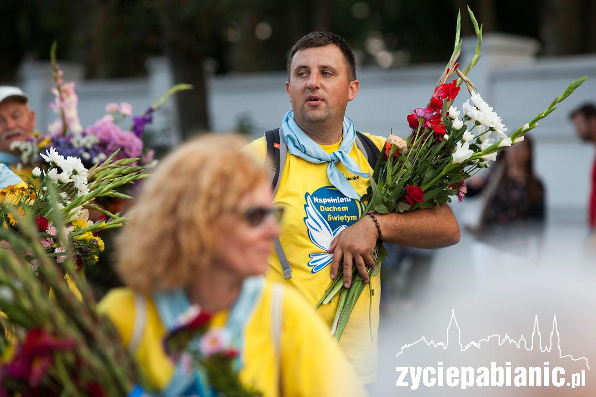 550. piesza pielgrzymka na Jasną Górę wróciła do Pabianic