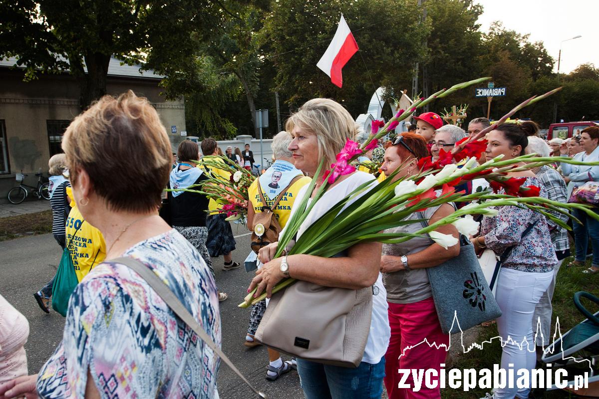 550. piesza pielgrzymka na Jasną Górę wróciła do Pabianic