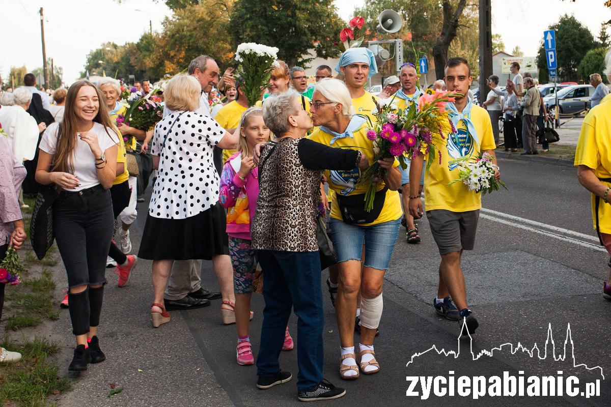 550. piesza pielgrzymka na Jasną Górę wróciła do Pabianic