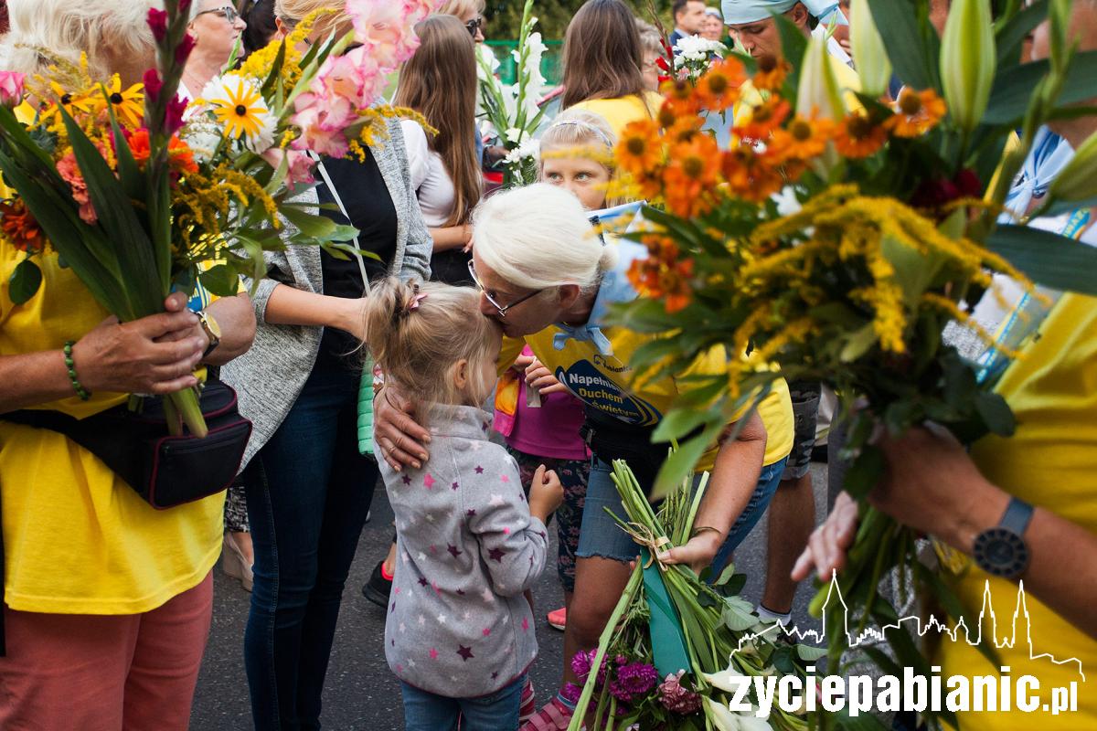 550. piesza pielgrzymka na Jasną Górę wróciła do Pabianic
