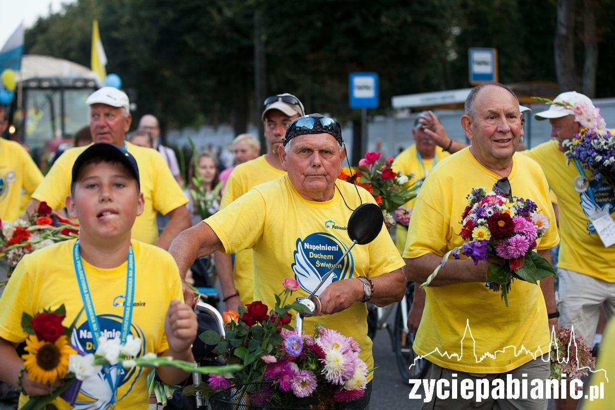 550. piesza pielgrzymka na Jasną Górę wróciła do Pabianic