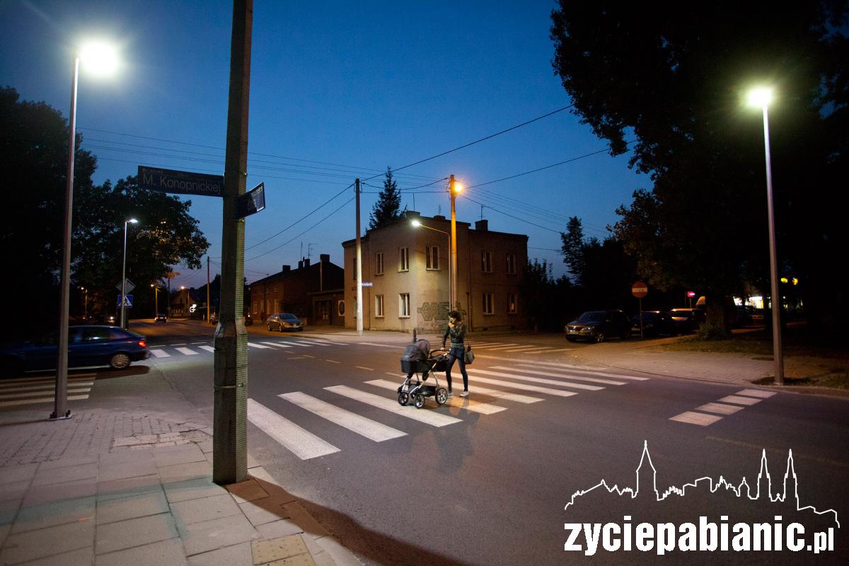 Dodatkowe oświetlenie przejścia dla pieszych