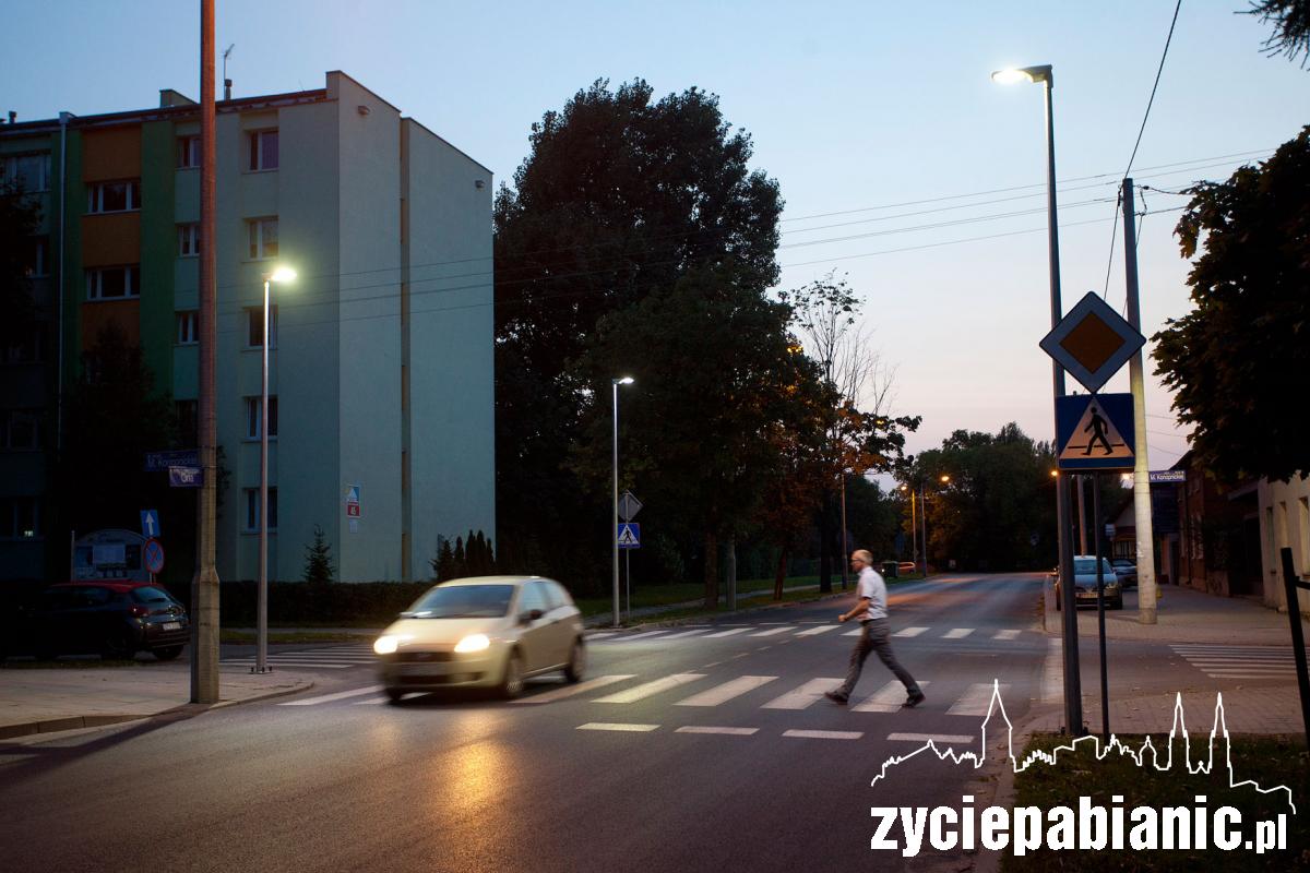 Dodatkowe oświetlenie przejścia dla pieszych