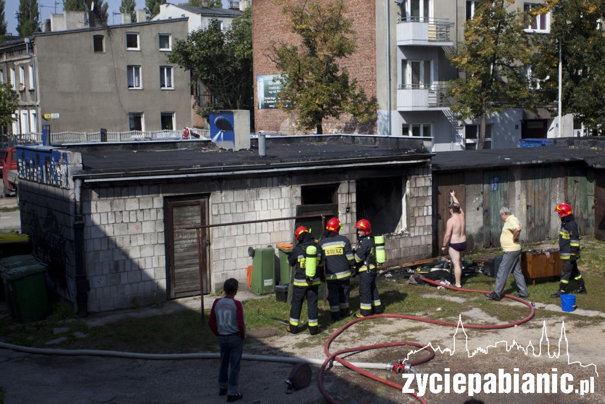 Pożar przy Kościuszki