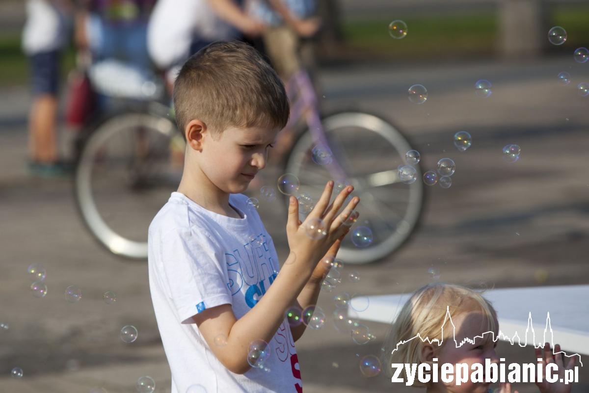 Stary Rynek w bańkach mydlanych