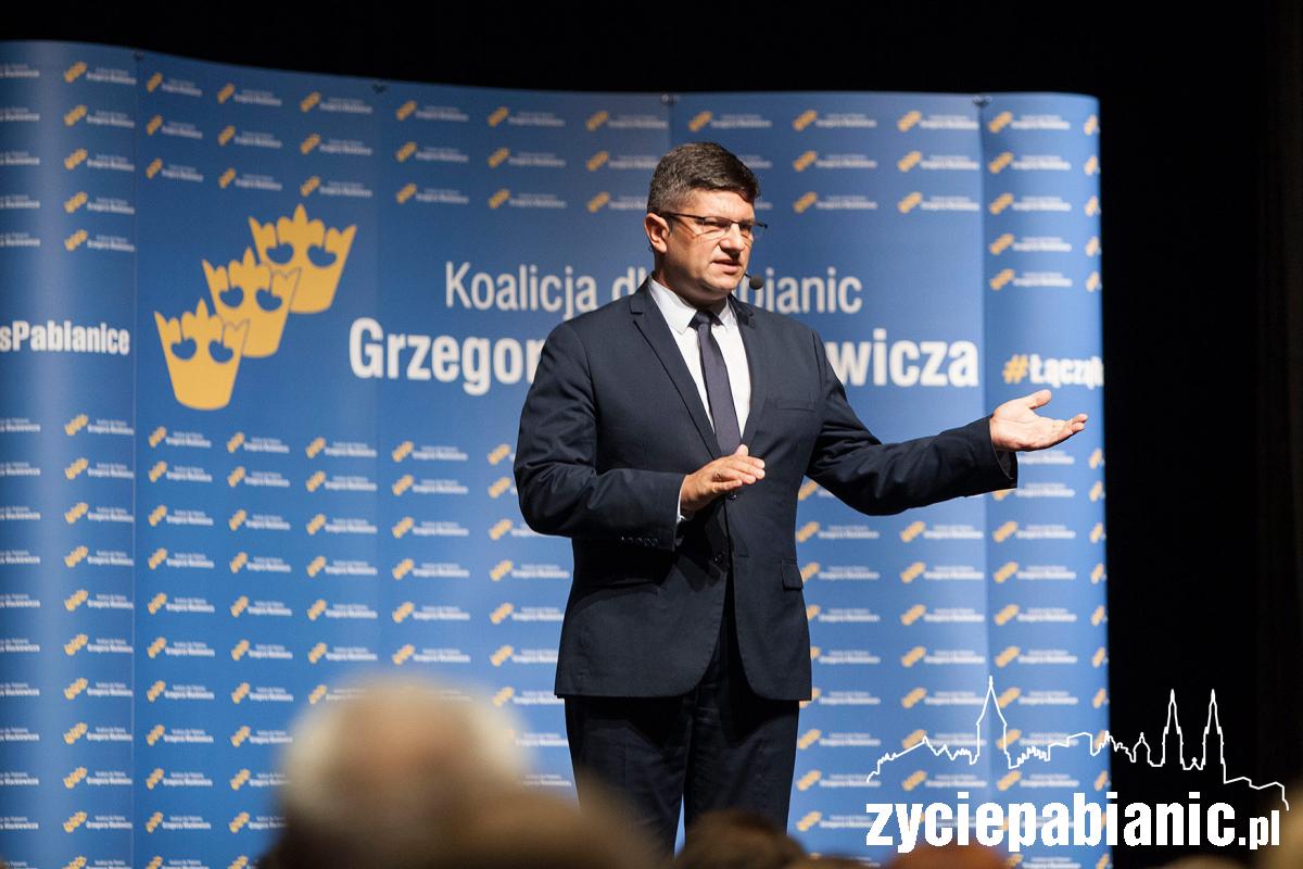Konwencja wyborcza Koalicji dla Pabianic Grzegorza Mackiewicza