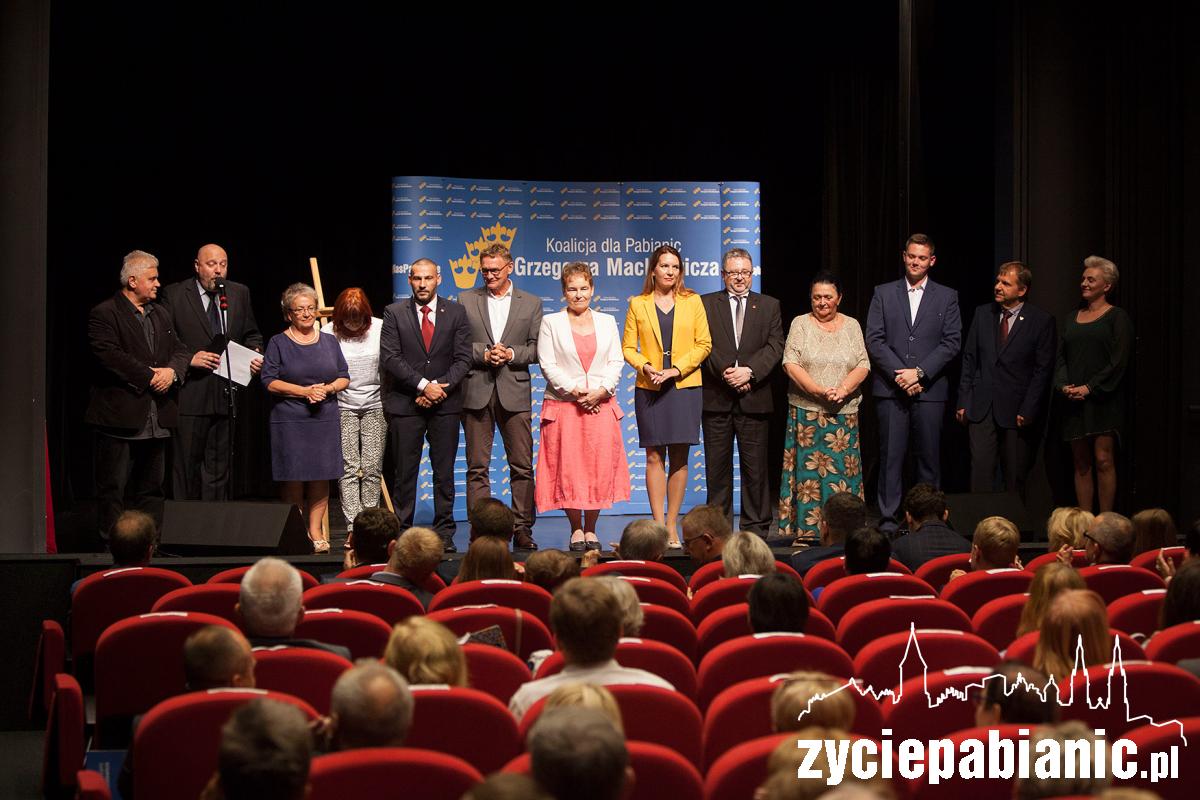 Konwencja wyborcza Koalicji dla Pabianic Grzegorza Mackiewicza