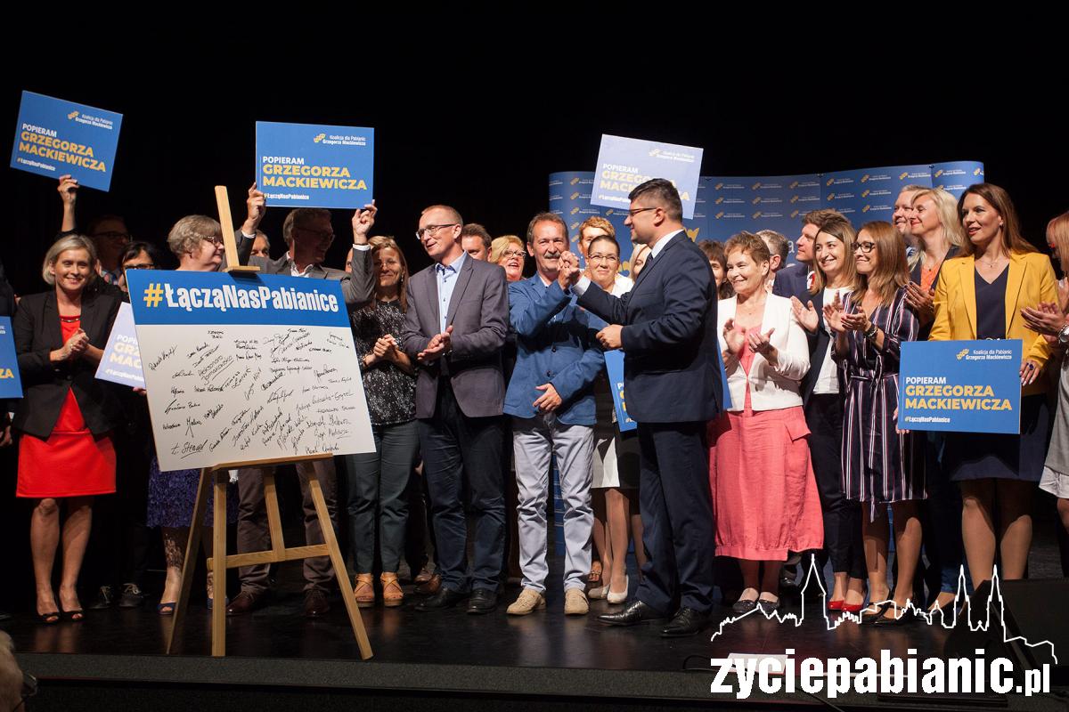 Konwencja wyborcza Koalicji dla Pabianic Grzegorza Mackiewicza