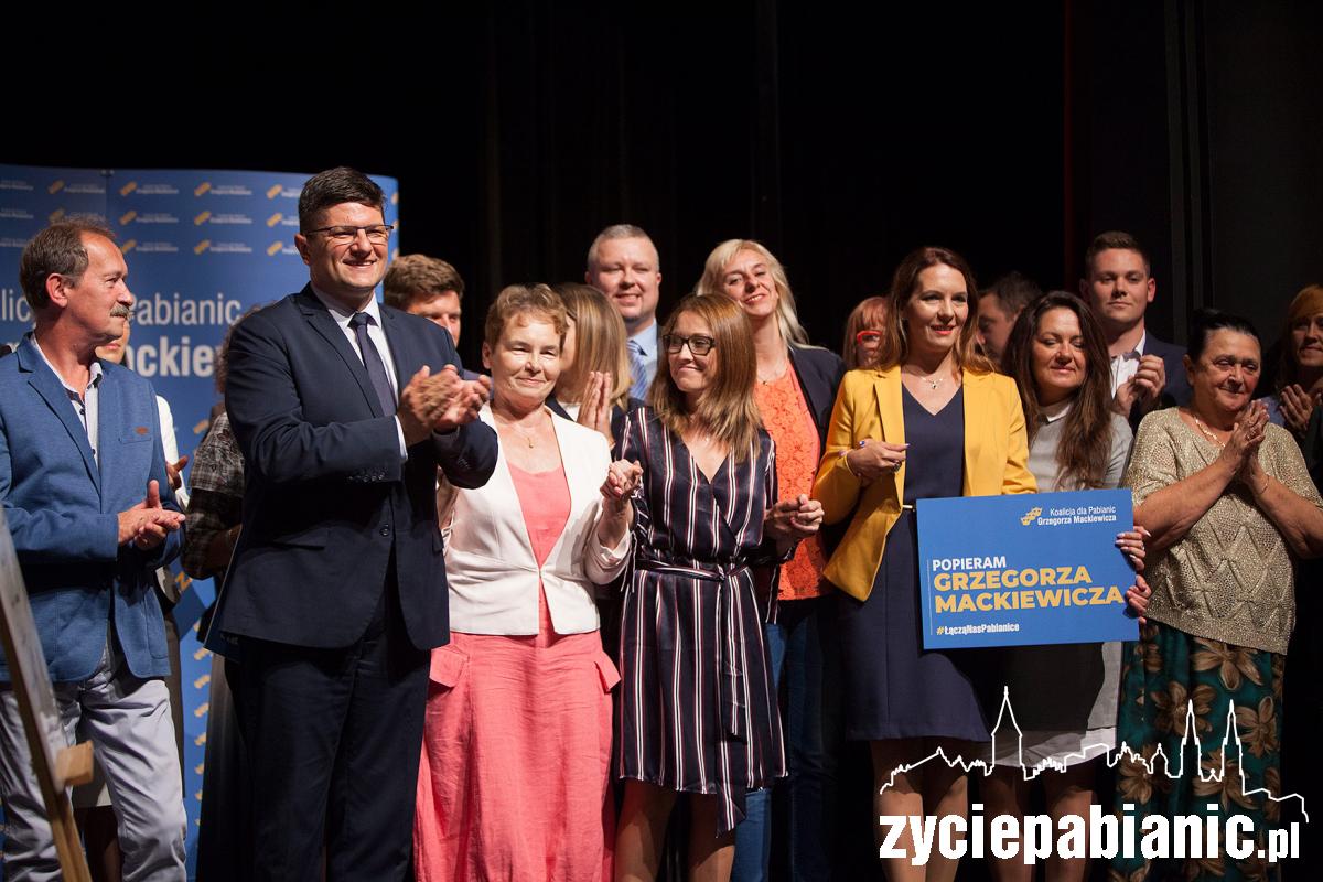 Konwencja wyborcza Koalicji dla Pabianic Grzegorza Mackiewicza