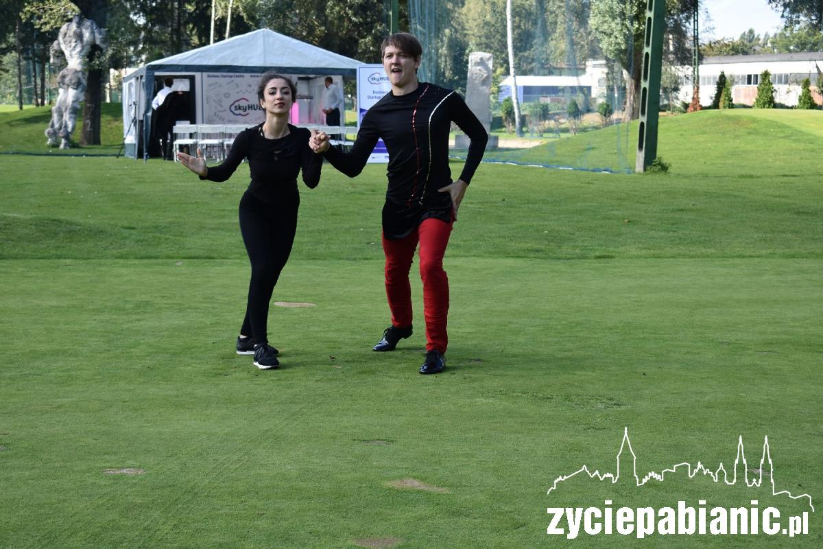 Turniej golfowy na polu w Pabianicach