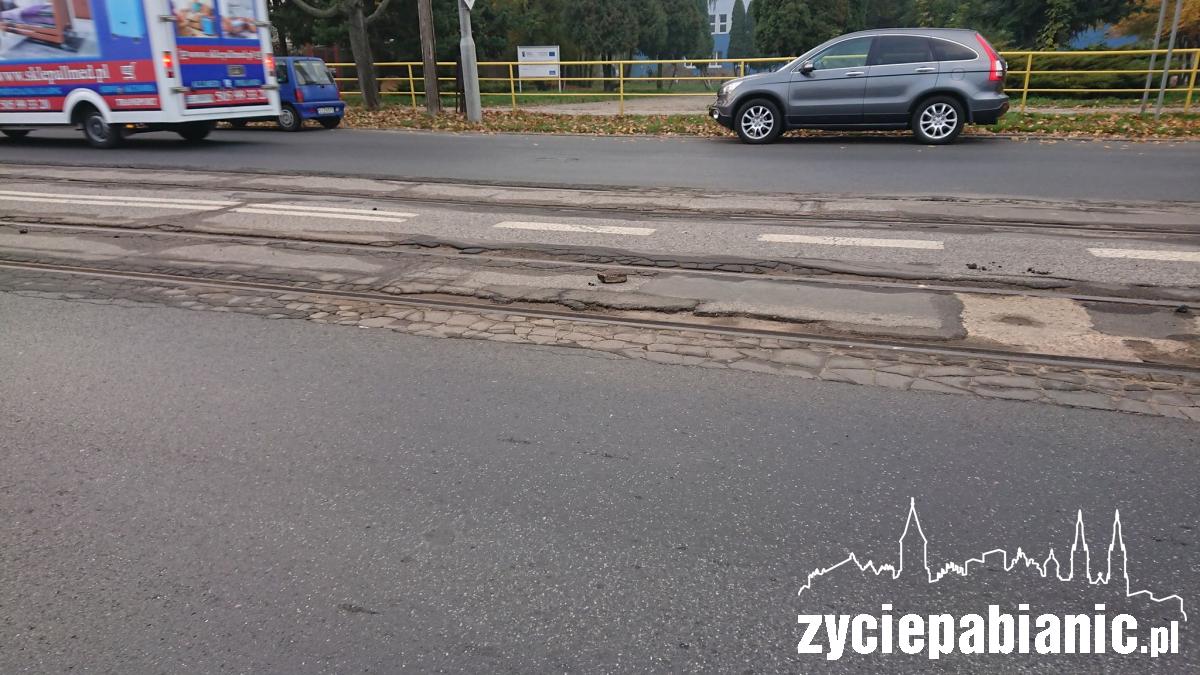 Coś się posypało... na Warszawskiej